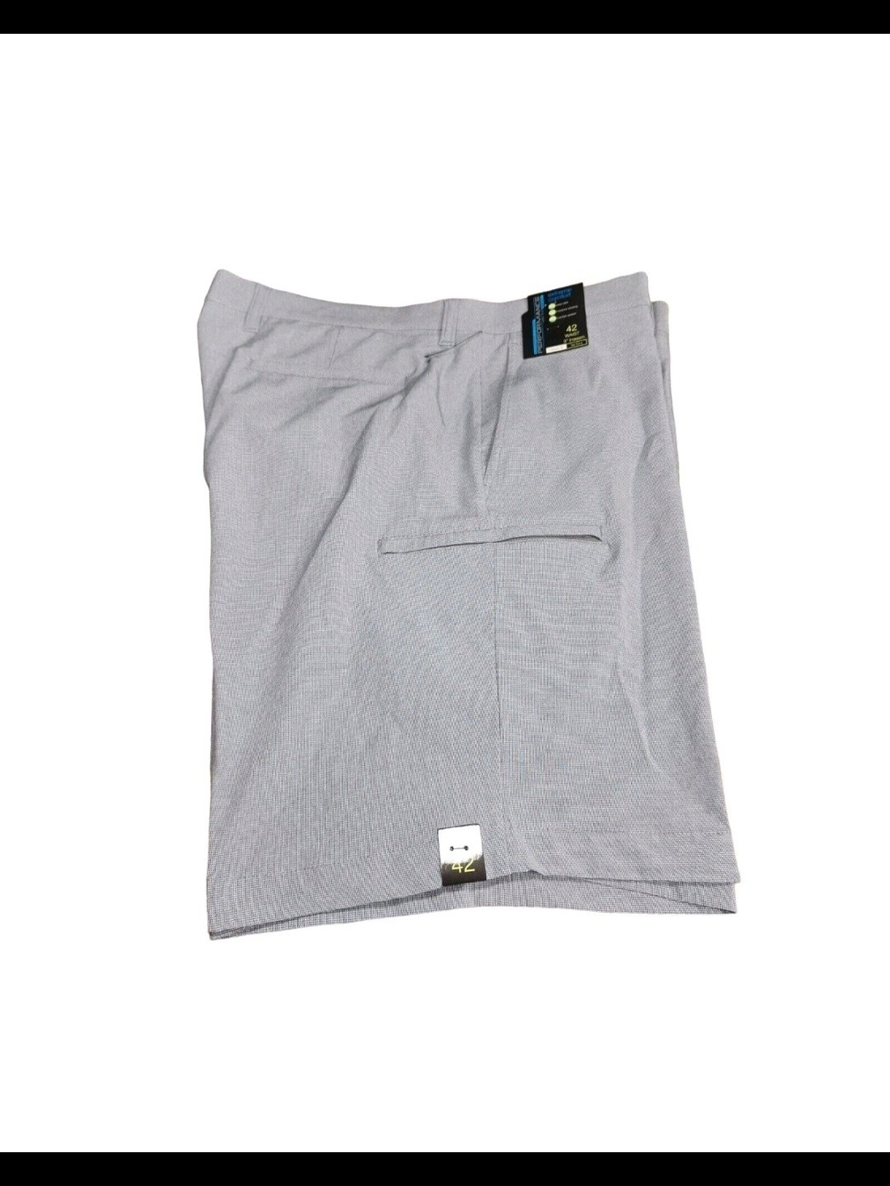 Roundtree & Yorke Mens Size 42 Performance classic fit/flat front shorts NWT 14 - Picture 7 of 7